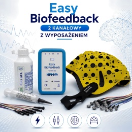 Easy Biofeedback 2 kanałowy z wyposażeniem gabinetu