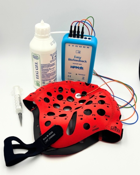 Easy Biofeedback 2 kanałowy z wyposażeniem gabinetu