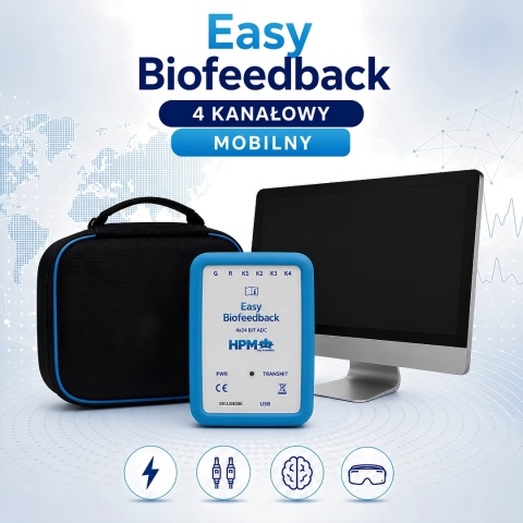 Easy Biofeedback 4 kanałowy mobilny