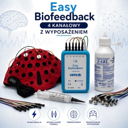 Easy Biofeedback 4 kanałowy z wyposażeniem gabinetu
