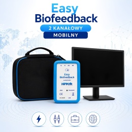 Mobilny Easy Biofeedback 2 kanałowy