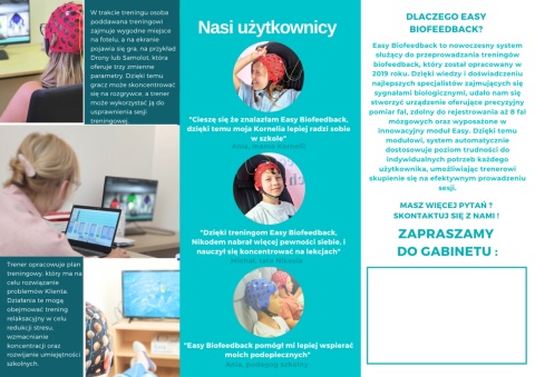 Ulotka dla rodziców do Twojego Gabinetu
