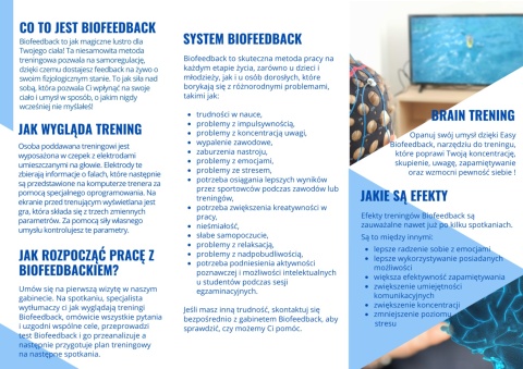 Ulotka reklamowa dla Twojego Gabinetu
